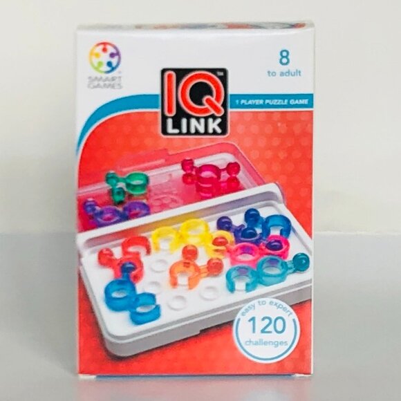 Smart Games IQ Link - Brain Teasing Puzzle Game 120 Challenges Age 8+ New Sealed - Picture 5 of 10